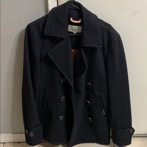 Superdry heather pea coat